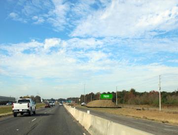 N/S I-85 @ MM 10.31 Left F/E