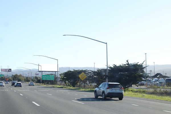 Bayshore Frwy (US 101) WS .5 mi N/O San Francisco Airport (I-380) F/N -1
