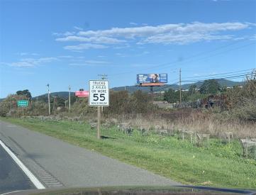 Hwy 101 EL .28 miles n/o Hwy 36 FS