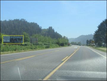 Hwy 101 EL 780' s/o McMillan Rd
