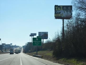 I-75 800' S/O EXIT 218 LOC. 2 WS/FN  SINGLE