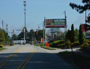 TANGER BLVD. S/O BILL GARDNER PKWY ES/FS