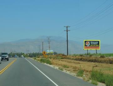 RAMONA EXPWY SL .1M E/O BRIDGE
