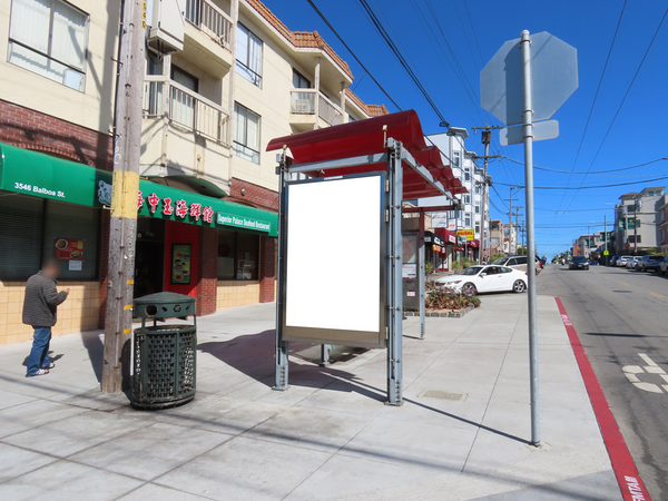 Balboa St NS 20ft E/O 37th Ave F/W - 2