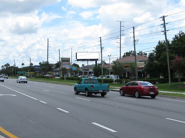SR 50 E SS 0.38mi E/O Alafaya Tr F/W - Single