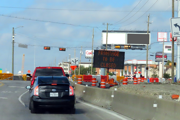 Abrams (LBJ Service Rd) WS 50ft N/O LBJ Fwy F/S - 3