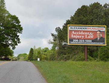 Bear Creek cutoff road N/L 600' W/O railroad