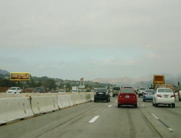 91 FWY SL .17 MI E/O SERFAS CLUB