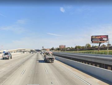 91 FWY SL .17 MI E/O SERFAS CLUB
