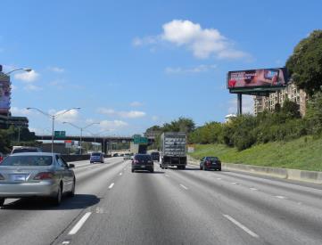 W/S I-85 800' N/O Peachtree St NW RHR F/N