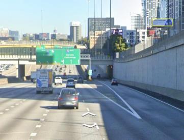 E/S I-75/85 Connector 300' N/O 14th StreeT RHR F/S