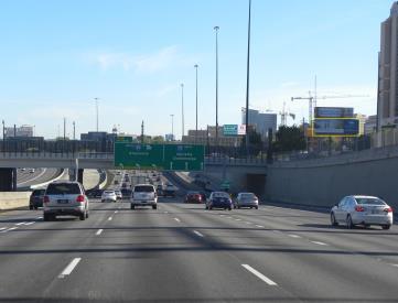 E/S I-85/75 Connector 150' N/O 14th Street RHR F/S