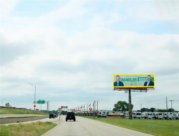 I-35 E e/l .5 mi s/o Shady Shores Rd