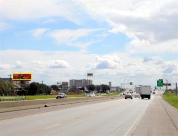 I-35 e/l .3 mi n/o W University Dr