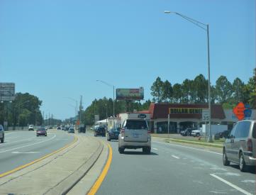 W/S THOMAS DRIVE 800' S/O 98 FLYOVER F/N