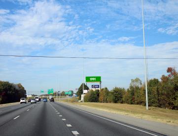 N/S I-85 1275' E/O Eastern Blvd F/E