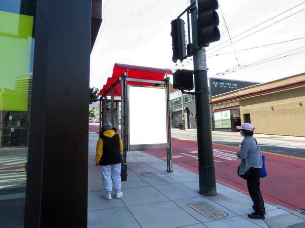 Haight St SS 36ft W/O Gough St F/E- 2