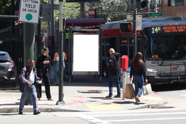Mission St NS 39ft E/O Main St F/SW - 2