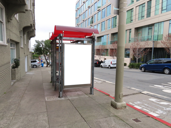Sacramento St SS 45ft W/O Webster St F/W - 2