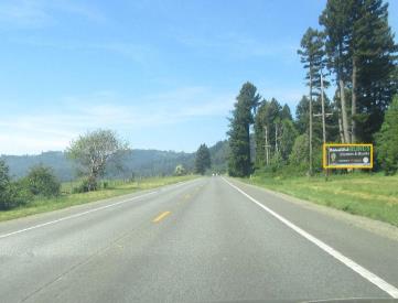 Hwy 101 EL 1200' s/o Morrison Creek Road