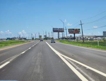 SS SH 35, 825' W/O Marshall Ln. FW