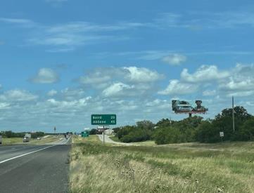 Interstate 20, 530' W/O Avenue N Cisco, TX