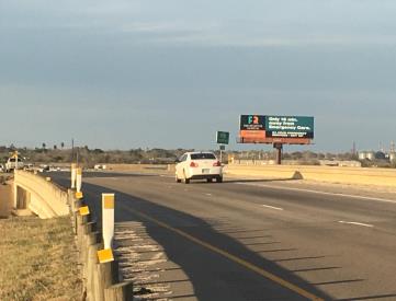 IH 35, 770 ft. N/O County Line Road ES near Dilley Rail Yard, Dilley, TX