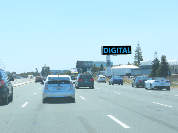 Bayshore Frwy (US 101) WS .5 miles N/O Whipple Rd (%) F/N