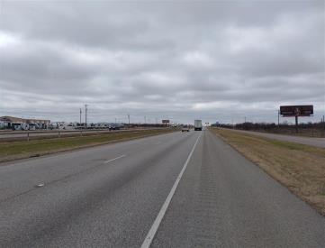 6586 I-20 west bound I-20 NS 3000' W/O BUCK CREEK RD E/F