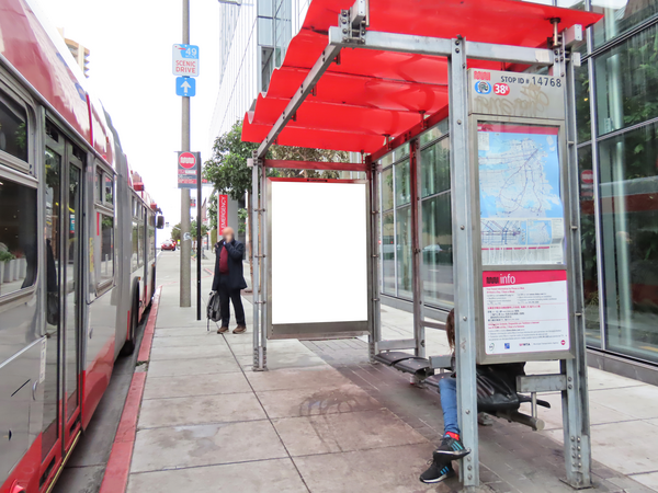 Geary Blvd NS 108ft W/O Van Ness Ave F/E - 1