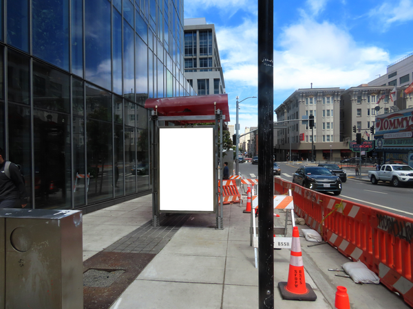 Geary Blvd NS 108ft W/O Van Ness Ave F/W - 2