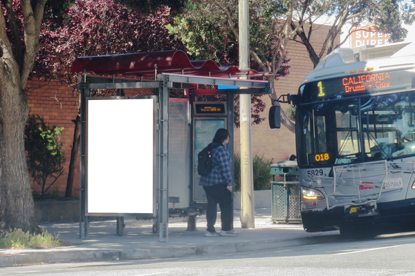 California St SS 45ft E/O Laurel St F/E - 2