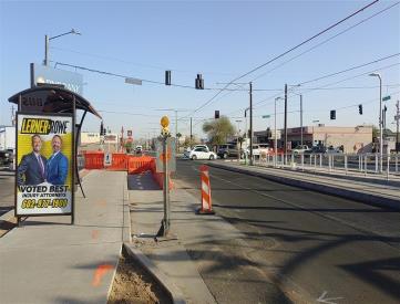 SB CENTRAL AVE FS SOUTHERN AVE (FW)