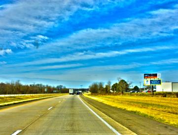 I-40 N/S, 0.40 mi E/O SH 103, Clarksville, AR, WB, E/F-2