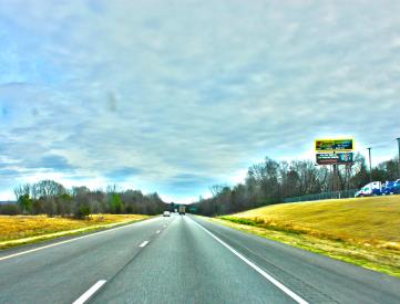 I-40 S/S, 0.60 mi W/O I-49, Alma, AR, EB, W/F-1