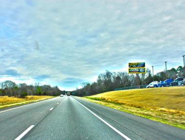 I-40 S/S, 0.60 mi W/O I-49, Alma, AR, EB, W/F-2