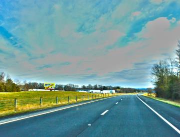 I-40 N/S, 2.80 mi W/O SH 215, Mulberry, AR, EB, W/F -1