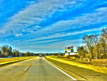 I-40 N/S, 0.60 mi E/O SH 103, Clarksville, AR, WB, E/F-2