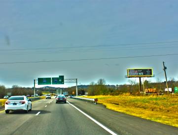 I-40 N/S, 0.50 mi E/O I-540, Van Buren, AR, WB, E/F