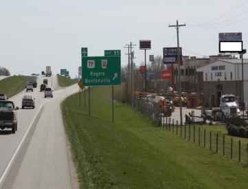 I-49 W/S, AT MM 85, 3408 S. Moberly Lane, Bentonville, AR-2 (1F-F40N2)
