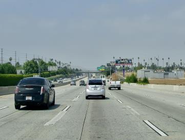 91 FWY NL .8 MI E/O VAN BUREN BLVD