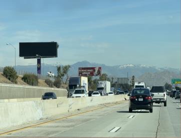 91 Fwy NL .7 mi E/O Van Buren Blvd