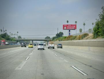 91 FWY NL .6 MI E/O VAN BUREN BLVD