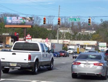 W/S Barrett Pkwy N/O Dallas Hwy LHR F/S ( Wendy's)