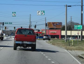 US-78 NS 25' E/O SR 20 F/E - 2