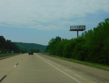 I-59 W/L .5 mile S/O Noccalula Exit 188 (AL-43)