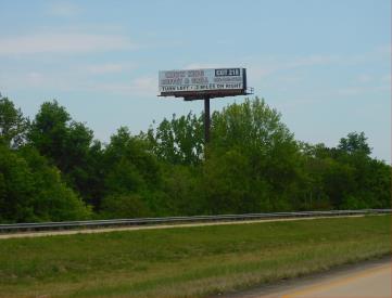 I-59 W/L .5 mile S/O Noccalula Exit 188 (AL-43)