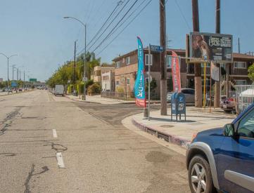 VENICE BLVD NL 1F E OF MILITARY AVE EF