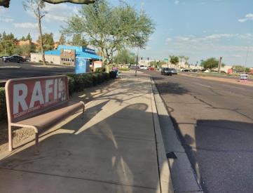 EB CACTUS RD FS PARADISE VILLAGE PKWY