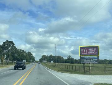 HWY 37, .066 miles north of HWY 62-Top